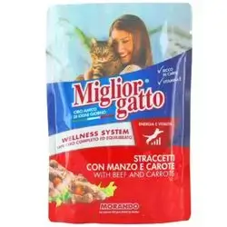 Miglior Gatto Beef & Carrot 85g