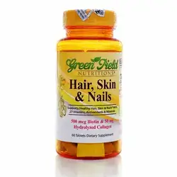 Green Field Nutritions Hair, Skin & Nails 60 tabs