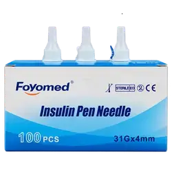 Insulin Pen Needle 100pcs 4mm _ Foyomed