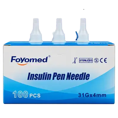 Insulin Pen Needle 100pcs 4mm _ Foyomed