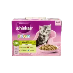 Whiskas Kitten Mixed Menu in Jelly 12x85g