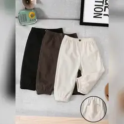 1pc SHEIN Playful Pals Toddler Infant Baby Boys Casual Pants - 2-3Years
