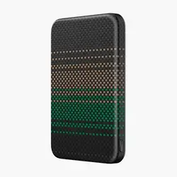 KAVOS 5000mAh Ultra-Compact Portable Power Bank (Green/Brown)