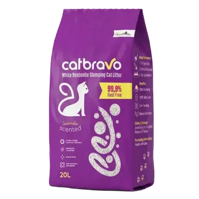 Cat Bravo Litter Lavender Scented 20L