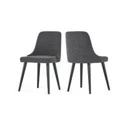 Efe Chair - Napoli and Black