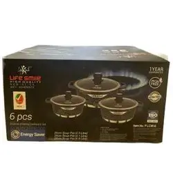 Life Smile Set Cookware 6Pcs
