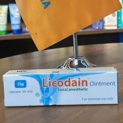 licodain ointment local anesthetic lidocaine 5% 15g