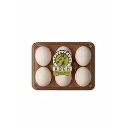 White Eggs 6 Pcs