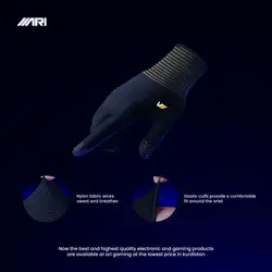 Ari Gaming Gloves – 5-Finger Edition