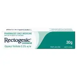 Rectogesic glyceryl trinitrate ointment