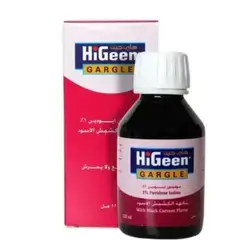 HiGeen Gargle 1% Povidone Iodine with Blackcurrant Flavor 120ml