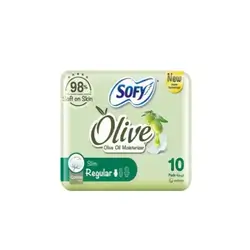 Sofy Olive oil Moisturizer Regular 10 Pads