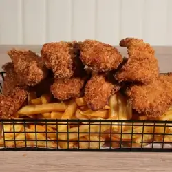 8 Pieces With Fries