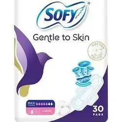 Sofy Gentle to skin , Large 30pads