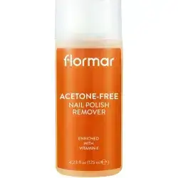 flormar Nail Polish Remover Acetone Free with Vitamin E - 125 ml