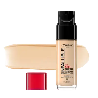 INFALLIBLE Up To 32H Fresh Wear Foundation + Vitamin C SPF25 430 IVORY BUFF 30ml _ L'OREAL PARIS
