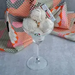 Scoop Ice Cream With Kinder Flavor