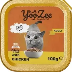 Yoozee Chicken Pate Adult Cat Food 100g