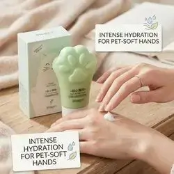 Sweet Cat Paw Hand Cream (green)
