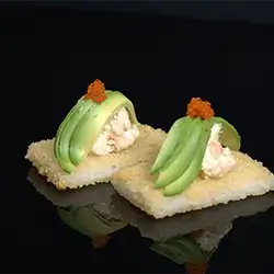 Shrimp & Avocado Nigiri