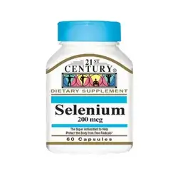 21st Century Selenium 200mcg 60 capsules