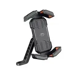 Remax RM‑C52 Motorcycle Mobile Phone Holder (360° Adjustable Handlebar Mount)