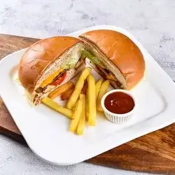 Beef Burger With Cheese