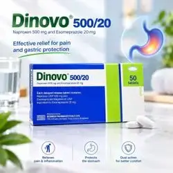500/20 (Naproxen 500 mg + Esomeprazole 20 mg) (50 Tablets