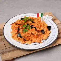 Gomiti Melanzane E Mozzarella