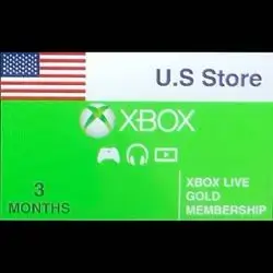 XBOX U.S Store 3 MONTH