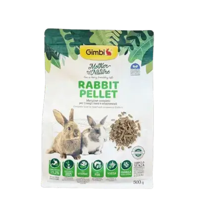 Gimbi Rabbit Complete Feed for Dwarf and Common Rabbits 800g