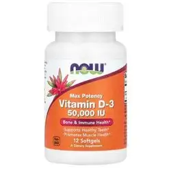 VIT D-3 50,000 IU 12 SGELS