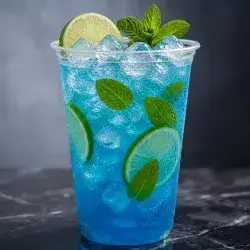 Blue Curacao Mojito