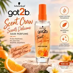 Schwarzkopf got2b Scent Crew Hair Perfume – Scents Delicious – 100 mL