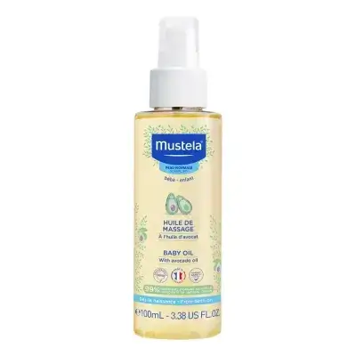 زيت التدليك للاطفال, 100 مل من موستيلا//Mustela Baby Oil 100ml