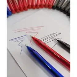 Colorful Pensan Buro Pen - 12 Pcs