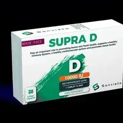 supra D (Vitamin D3) 10 000 iu 30 softgel sanvista