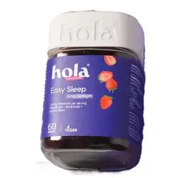 hola Easy Sleep Extra-Strength 10mg Melatonin Strawberry Flavor 60 gummies