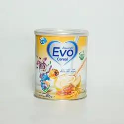 Evo Cereal Honey Wheat And Milk Flavor 400G