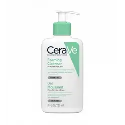 cerave foaming cleanser gel moussant