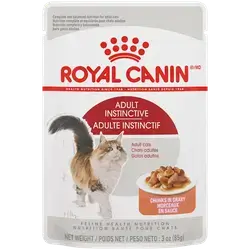 Adult Instinctive Chunks In
Gravy Pouch Cat Food