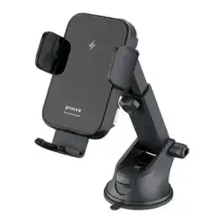 Proove Triple Clamp Wireless Car Charger, 15W, 1.67A, Black WHTC15010001