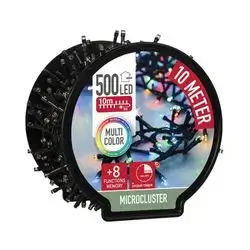 Mıcro Cluster 500 Led Lıghts Multı-Color Spool