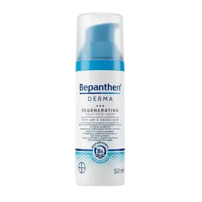 Bepanthen Derma Regenerating Night Face Cream For Very Dry & Rough Skin 50ml _ BAYER