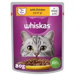 Whiskas Chicken in Gravy 80g