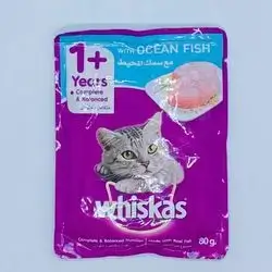 Whiskas Cat Food 80g Fish