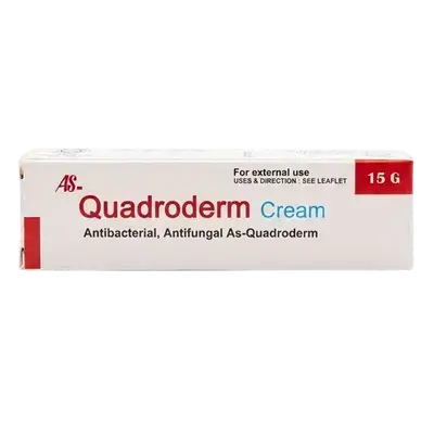 Quadroderm Cream 15g _ Aswar Al-Khaleej