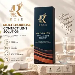 ROSE Multi-Purpose Contact Lens Solution – 120 ML