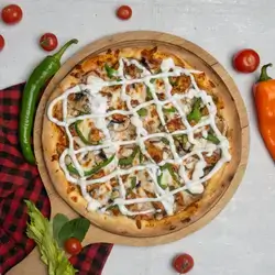Grilled Ranch Chicken  Pizza