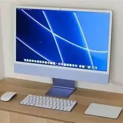 IMAC 24"" BLU/8CCPU/10CGPU/8GB/256GB- SAU